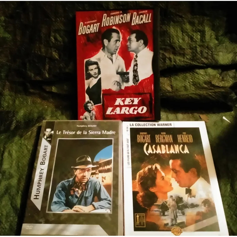 DVD Humphrey Bogart Pack 3 Films