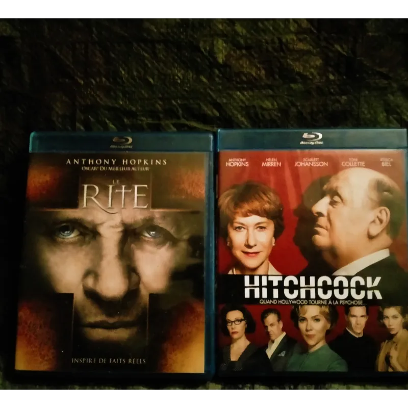 Anthony Hopkins Pack 2 Films Blu-ray Hitchcock Le rite
