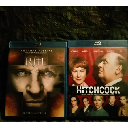 Anthony Hopkins Pack 2 Films Blu-ray Hitchcock Le rite