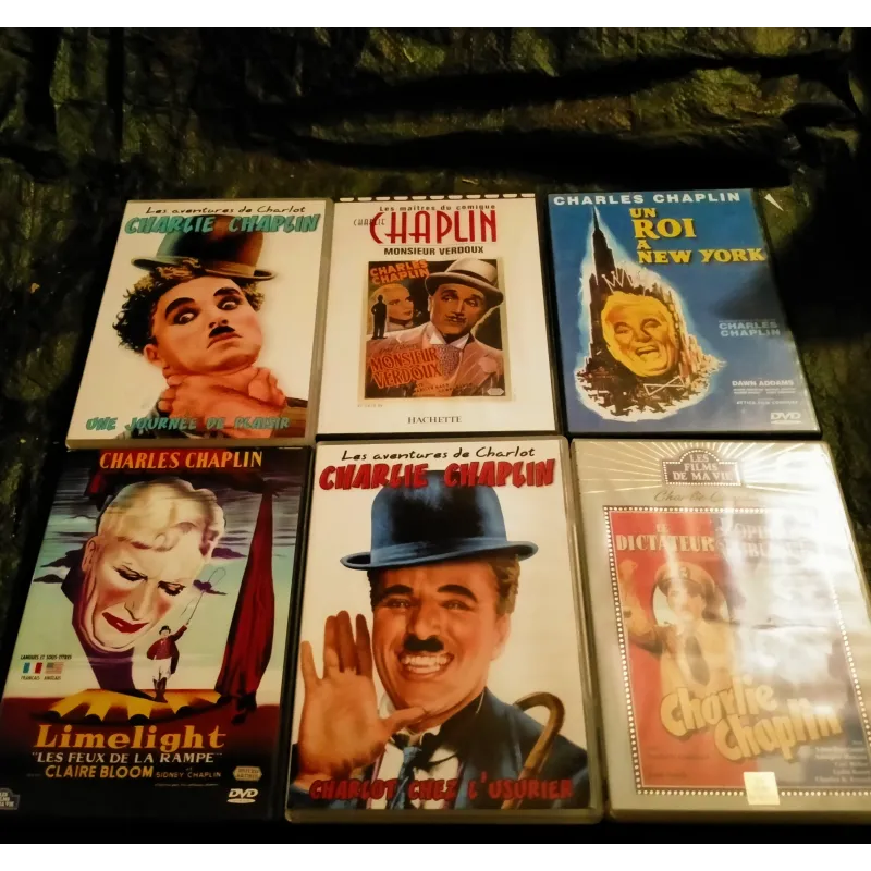 Charlie Chaplin Pack 7 Films DVD