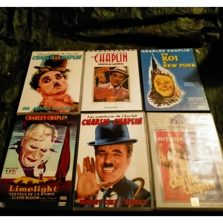 Charlie Chaplin Pack 7 Films DVD