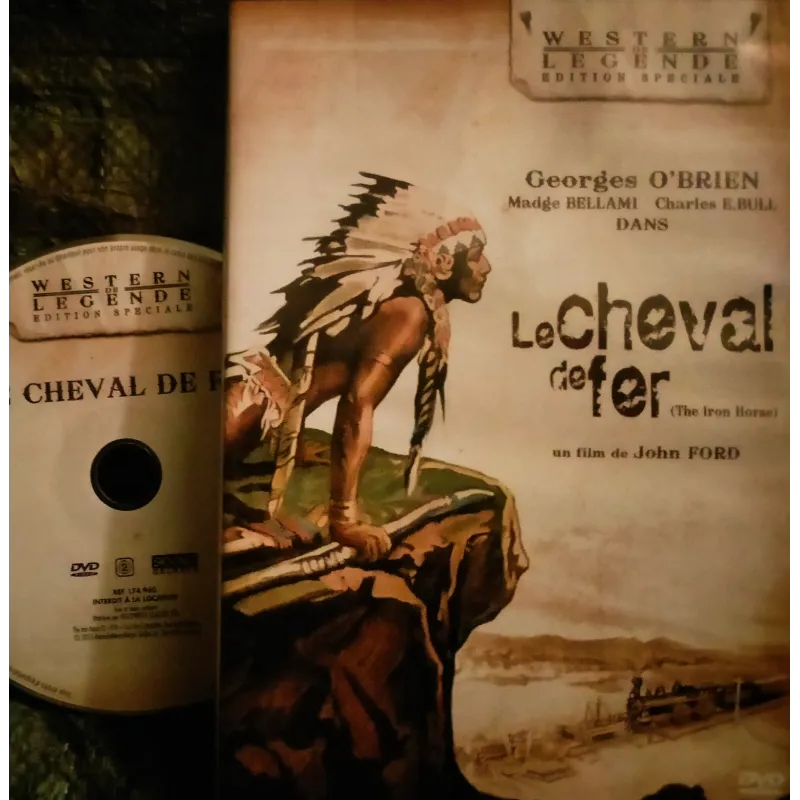 Le cheval de fer - Ford - O'Brien Film DVD 1924