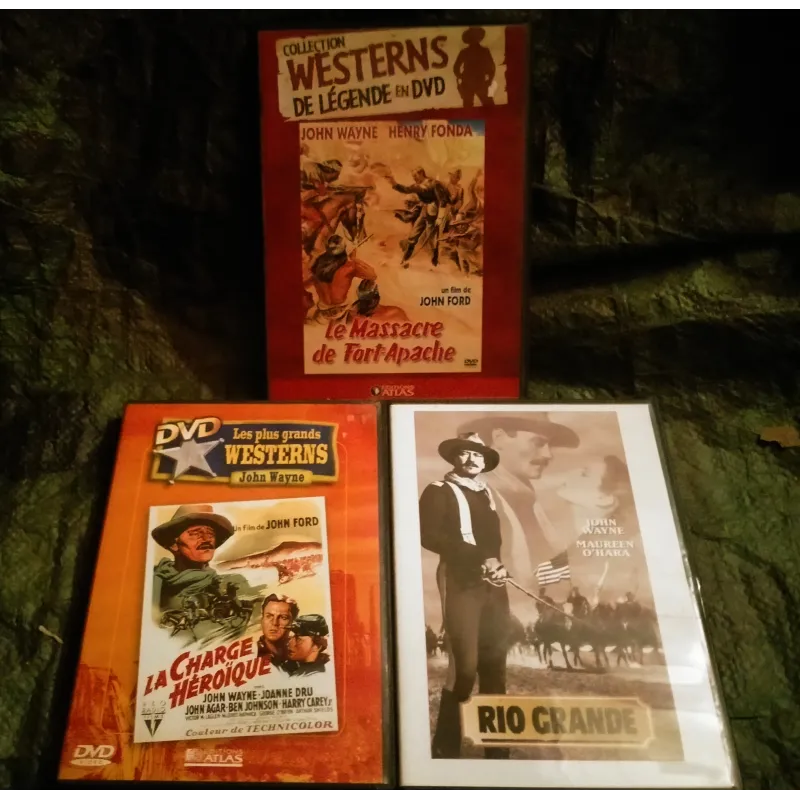 John Ford Pack Trilogie 3 Films DVD Wayne