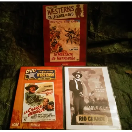 John Ford Pack Trilogie 3 Films DVD Wayne