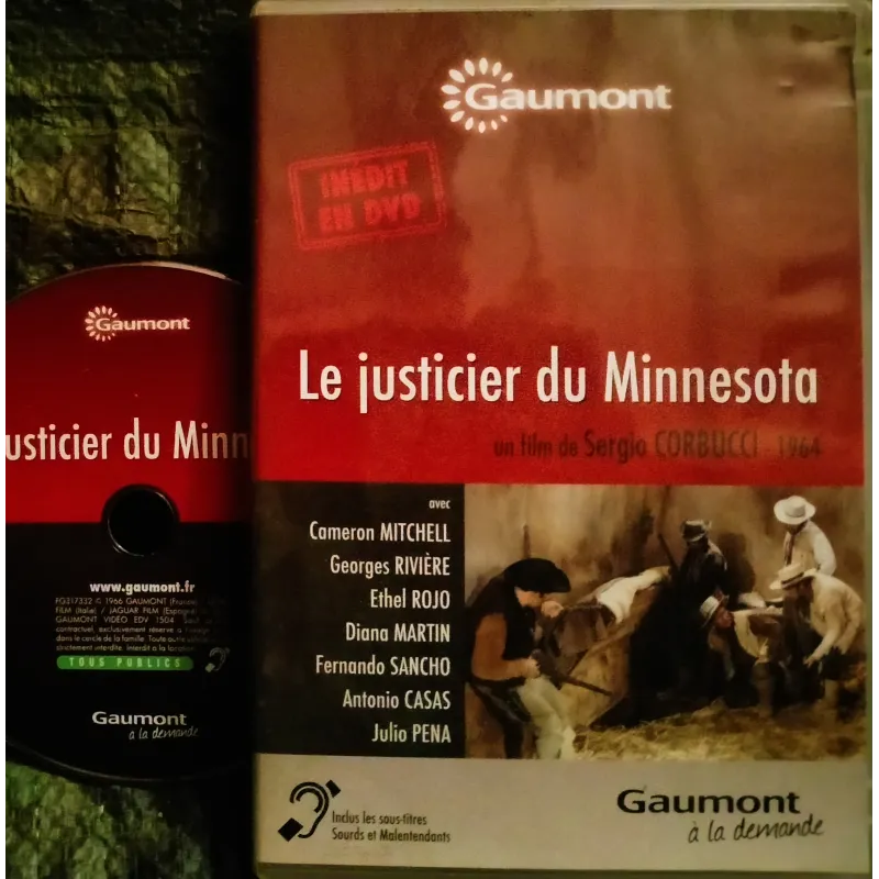 Le justicier du Minnesota - Corbucci - Mitchell Film DVD 1964