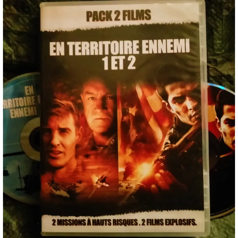 En territoire ennemi 1 et 2 - Pack 2 Films DVD Moore - Hackman - Owen
