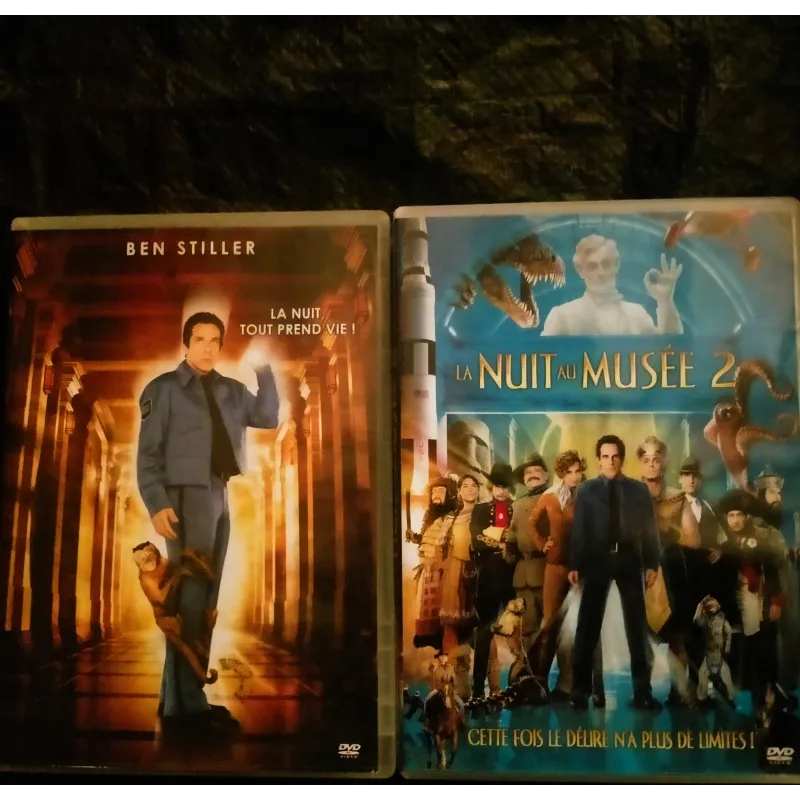La nuit au musée 1 et 2 - Pack 2 Films DVD Stiller Wilson Williams