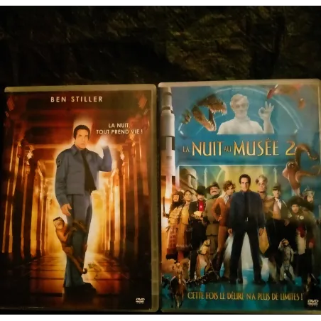 La nuit au musée 1 et 2 - Pack 2 Films DVD Stiller Wilson Williams