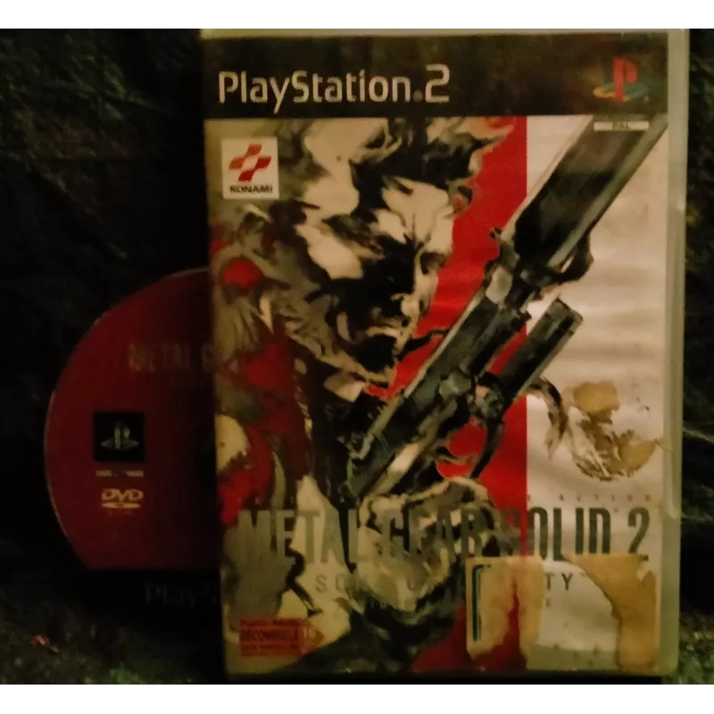 Metal Gear Solid 2 Jeu Video PS2