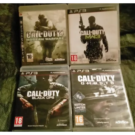 Call of Duty Pack 4 jeux Video PS3