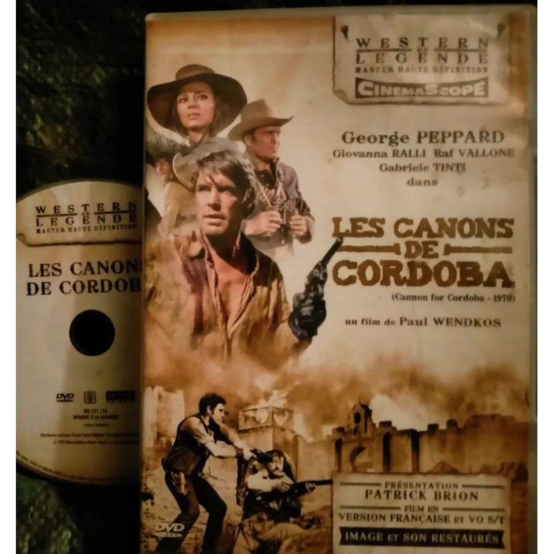 Les canons de Cordoba - Wendkos - Peppard Film DVD 1970