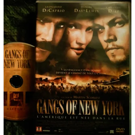 Gangs of New York - Scorsese - DiCaprio - Day-Lewis - Díaz - Neeson  Film DVD ou Coffret 2 DVD 2002