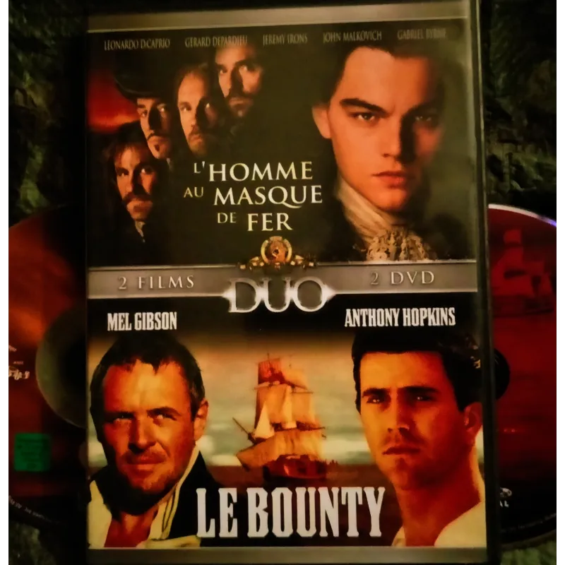 L'homme au masque de fer - Wallace - DiCaprio - Irons - Malkovich - Depardieu - Parillaud  Film DVD 1998