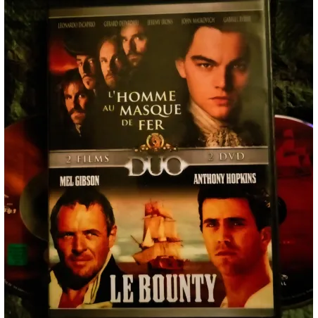 L'homme au masque de fer - Wallace - DiCaprio - Irons - Malkovich - Depardieu - Parillaud  Film DVD 1998