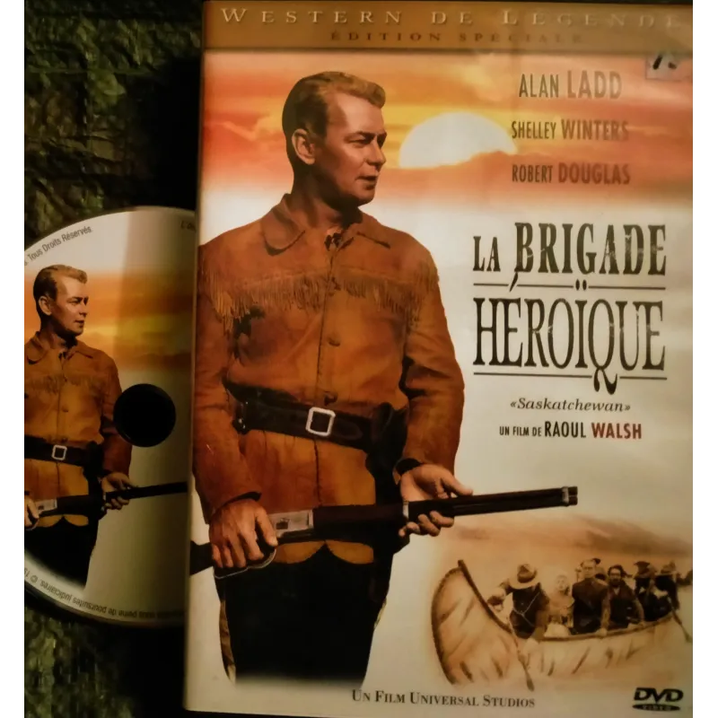 La brigade héroïque - Walsh - Ladd Film DVD 1954
