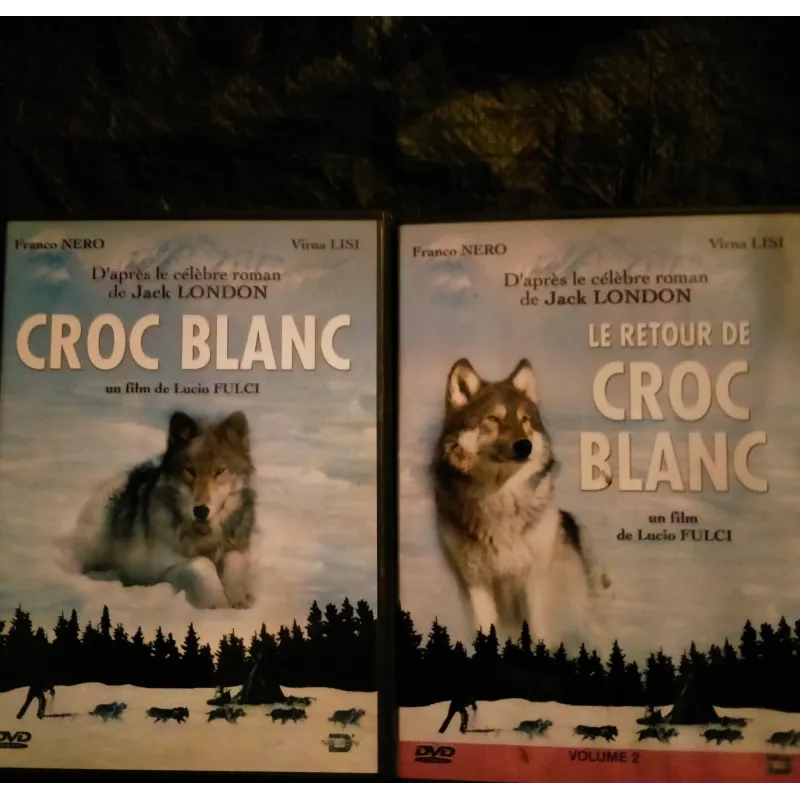 Croc-Blanc + Le retour de Croc-blanc Pack 2 Films DVD VF Fulci Nero