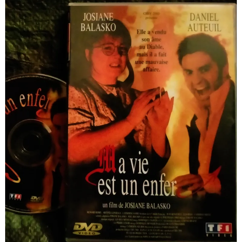 DVD Ma vie est un Enfer - Balasko Auteuil Berry Film 1991