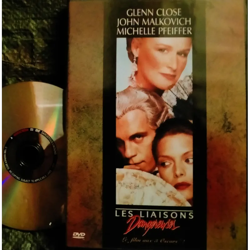 Les liaisons dangereuses - Frears - Malkovich - Close - Pfeiffer - Reeves - Thurman Film DVD 1988