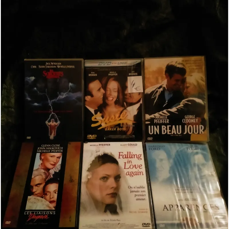 Michelle Pfeiffer Pack 6 Films DVD