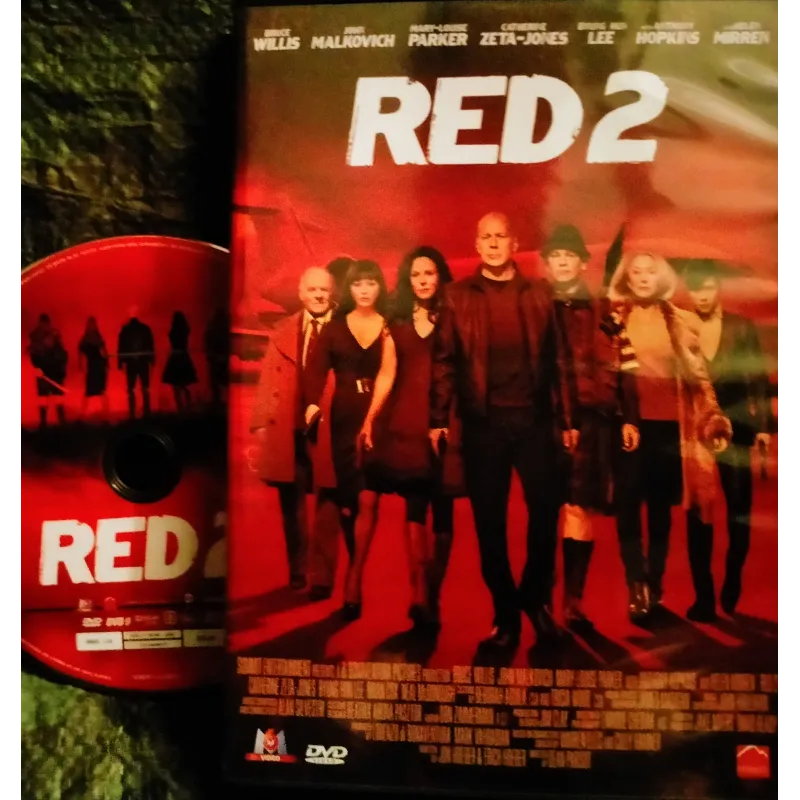 Red 2 - Film DVD Bruce Willis - John Malkovich - Morgan Freeman