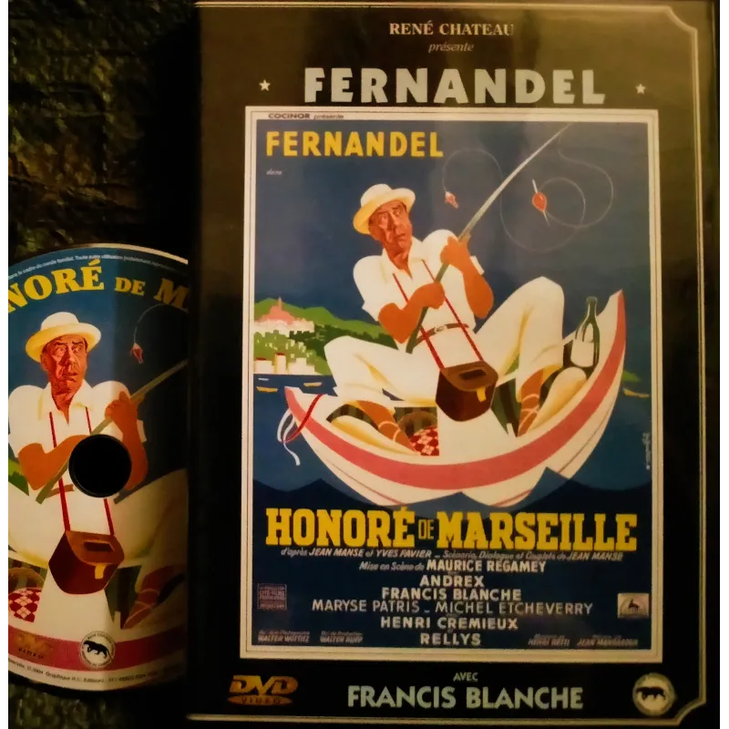 Honoré de Marseille - Regamey - Fernandel Film DVD 1956