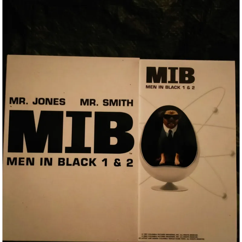 Men in Black 1 et 2 - Sonnenfeld - Smith - Lee Jones Coffret 2 Films 5 DVD
