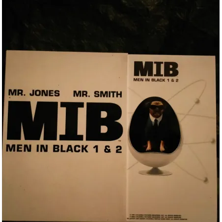 Men in Black 1 et 2 - Sonnenfeld - Smith - Lee Jones Coffret 2 Films 5 DVD