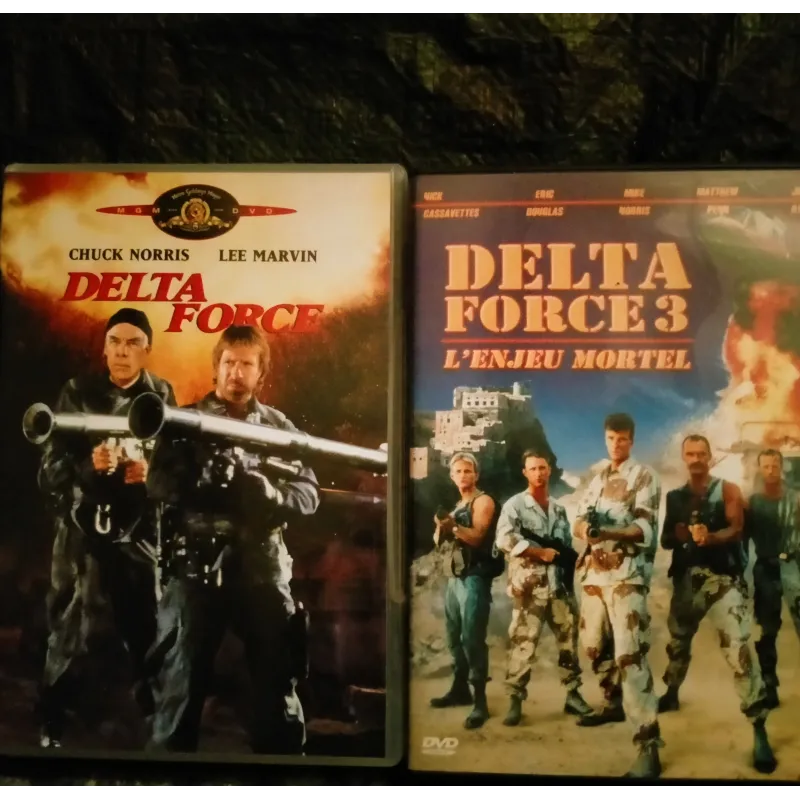 Delta Force 1 et 3 - Pack 2 Films DVD Norris - Marvin