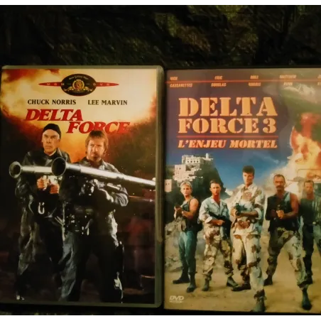Delta Force 1 et 3 - Pack 2 Films DVD Norris - Marvin