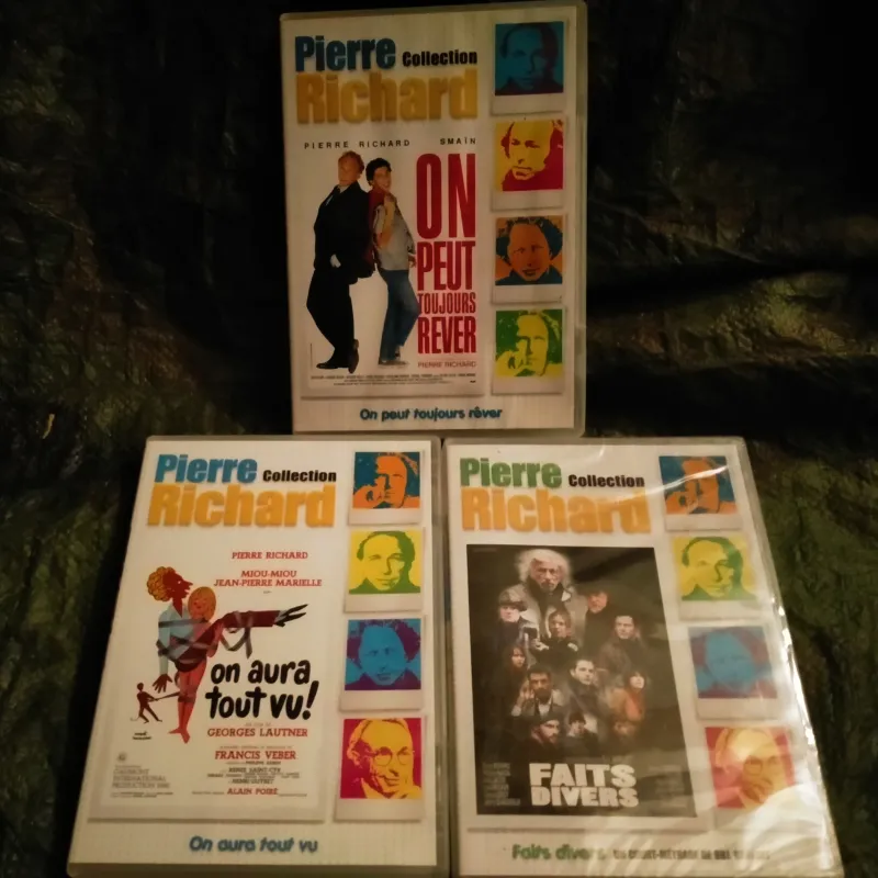Pack 3 Films DVD Pierre Richard