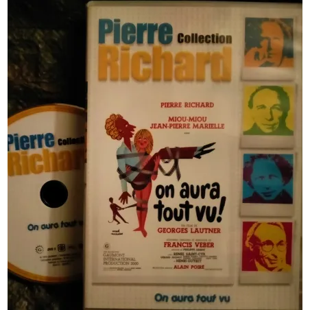 DVD On aura tout vu - Lautner Pierre Richard Miou-Miou Marielle Blanc Jugnot Film 1976