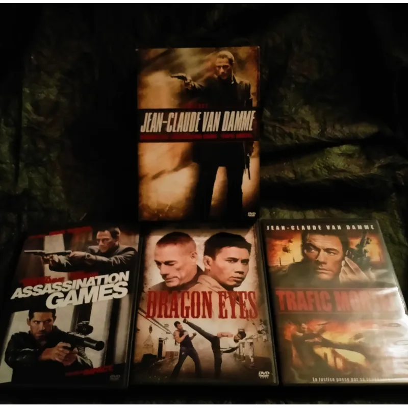 Assassination games + Dragon eyes + Trafic mortel - Coffret 3 Films DVD Jean-Claude Van Damme