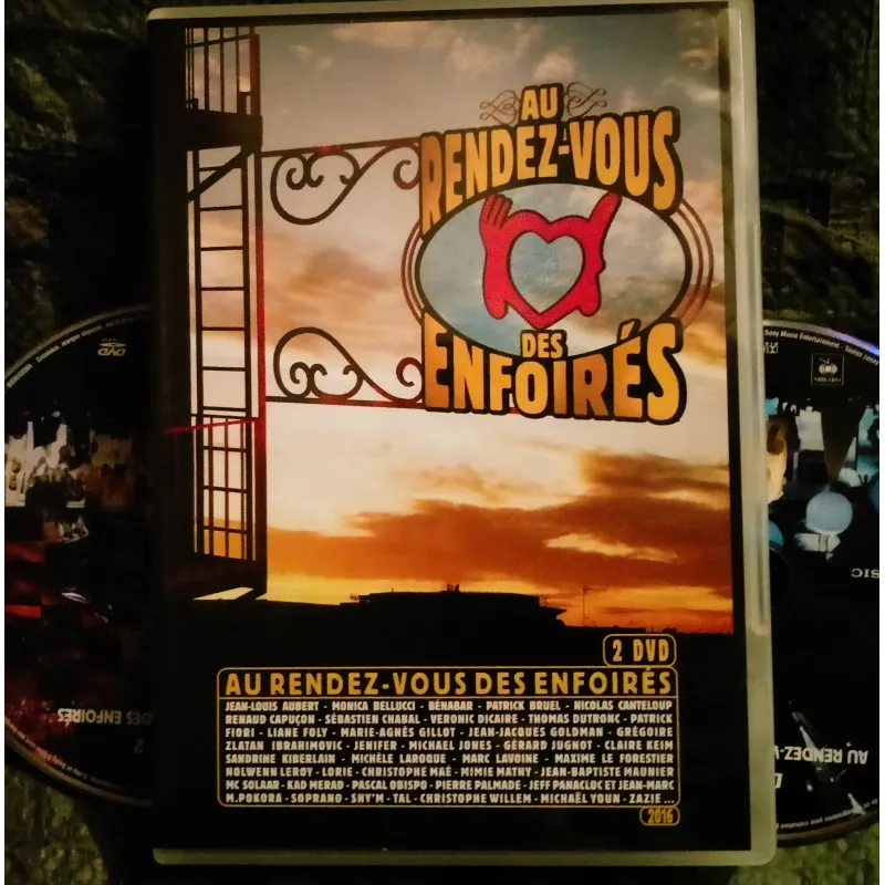 Au rendez-vous des Enfoirés - Concert 2 DVD 2016