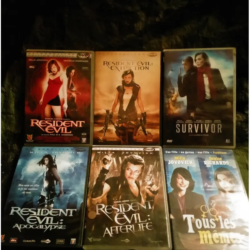 Milla Jovovic Pack 4 Films DVD