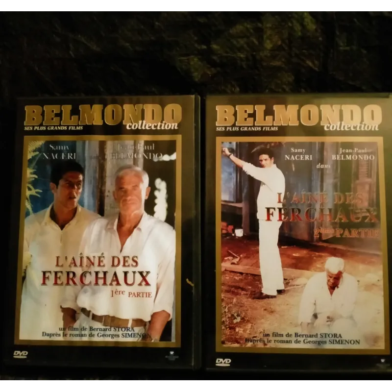 DVD L'ainé des Ferchaux - Pack Téléfilm Stora Belmondo Naceri 2001