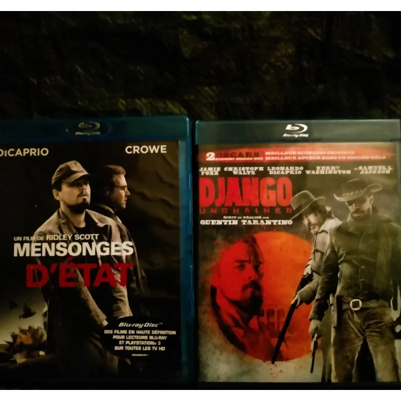 Blu-ray Leonardo DiCaprio Pack 2 Films Scott Tarantino
