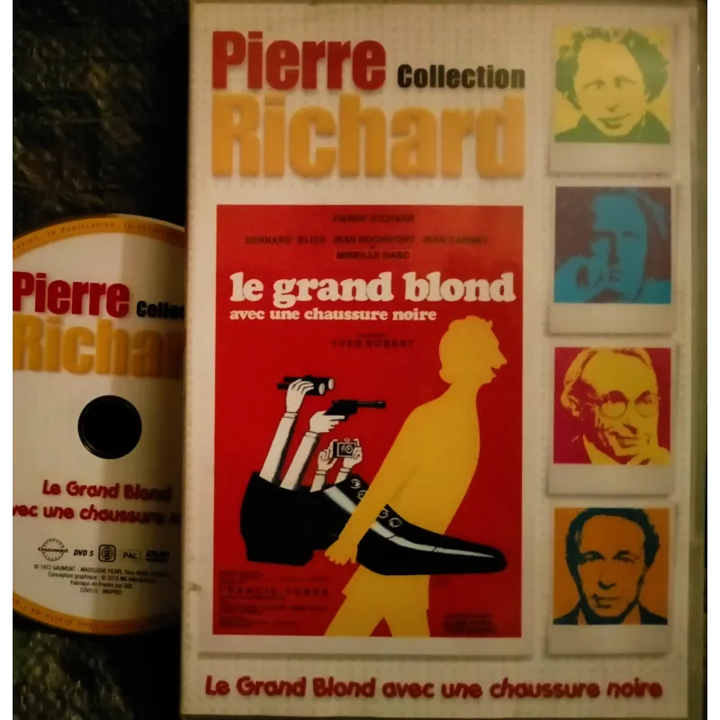 Le grand blond avec une chaussure noire - Yves Robert - Rochefort - Pierre Richard - Blier - Carmet - Darc Film DVD 1972