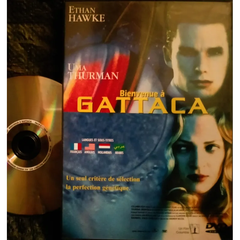 Bienvenue à Gattaca - Niccol Thurman Jude Law Hawke Film DVD VF 1997