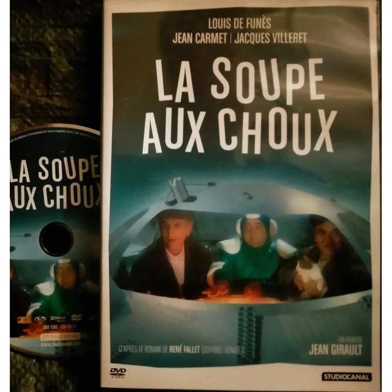 La soupe aux choux - Girault - de Funès - Carmet - Villeret Film DVD 1981