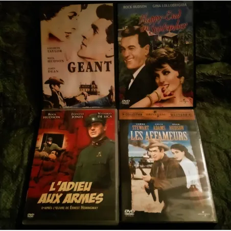 Rock Hudson Pack 4 Films DVD