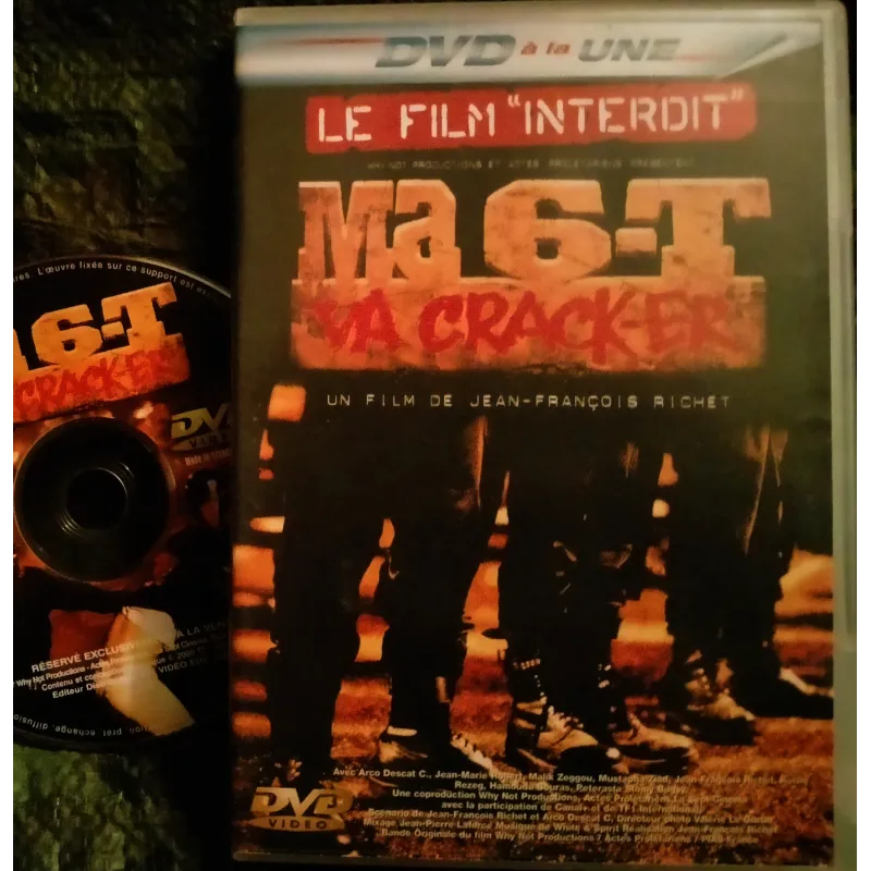 Ma 6-T va crack-er (ma cité va craquer) - Richet - Arco Descat C Film DVD 1997