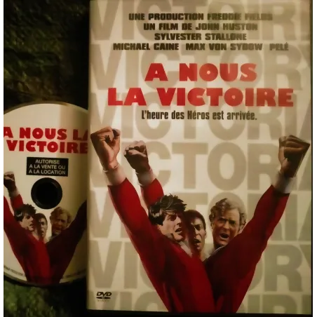 A nous la victoire - Huston - Stallone - Caine Film DVD 1981
