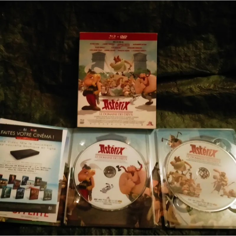 Le domaine des dieux - Astérix et Obélix - Film Coffret DVD + Blu-ray
