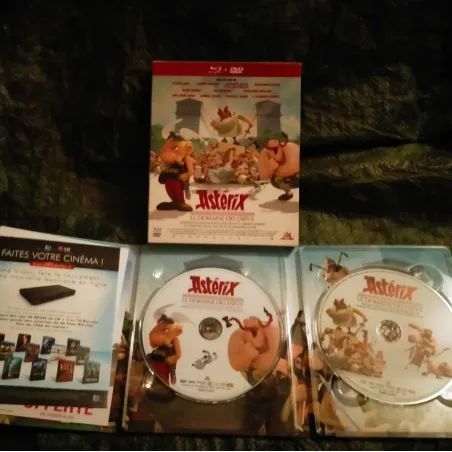 Le domaine des dieux - Astérix et Obélix - Film Coffret DVD + Blu-ray