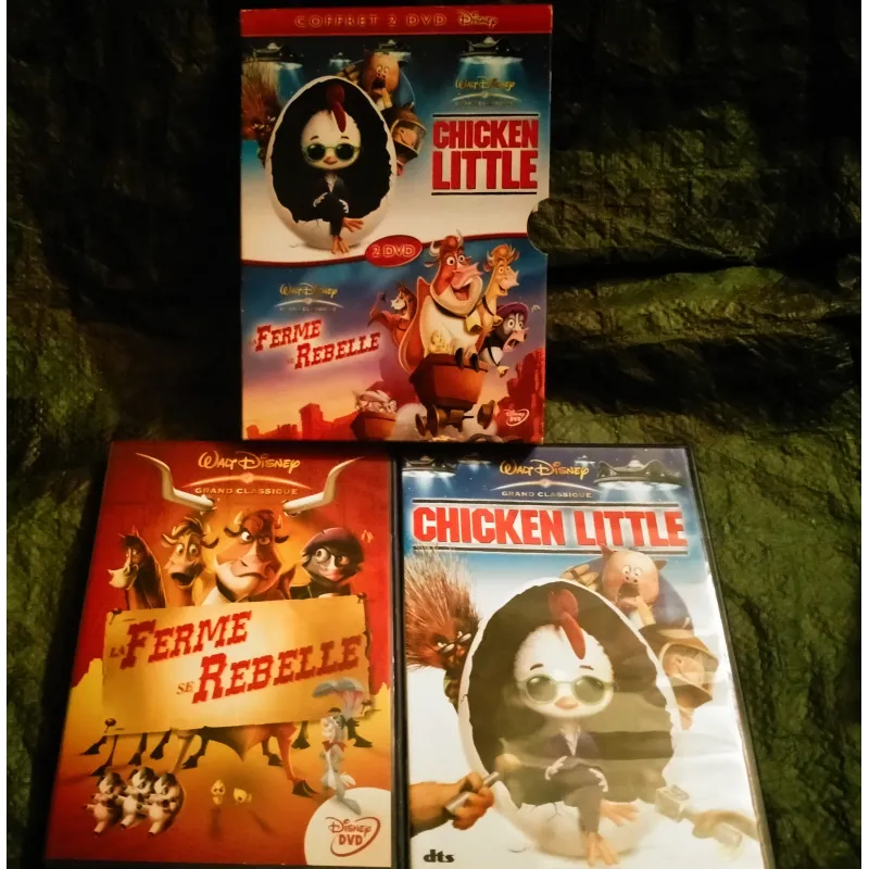 Chicken little + La ferme se rebelle - Coffret 2 Films DVD Animation Walt Disney