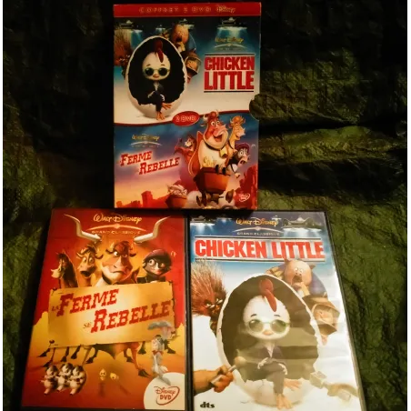 Chicken little + La ferme se rebelle - Coffret 2 Films DVD Animation Walt Disney