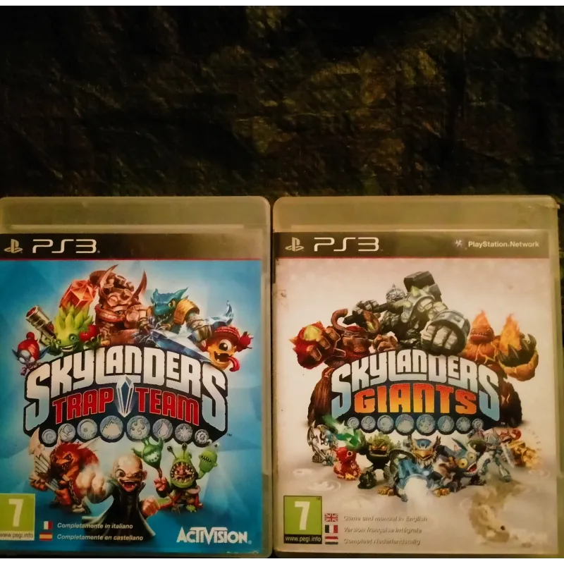 Skylanders Trap team + Giants - Pack 2 Jeux Video PS3