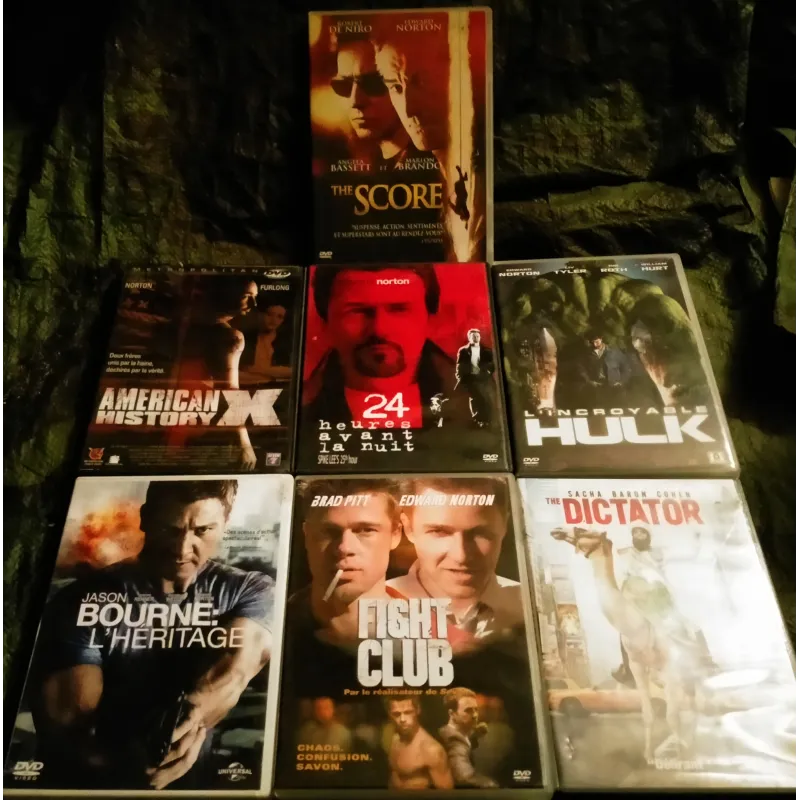 Edward Norton Pack 7 Films DVD