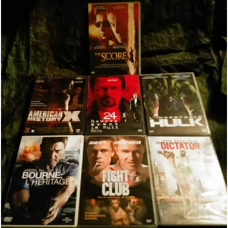 Edward Norton Pack 7 Films DVD