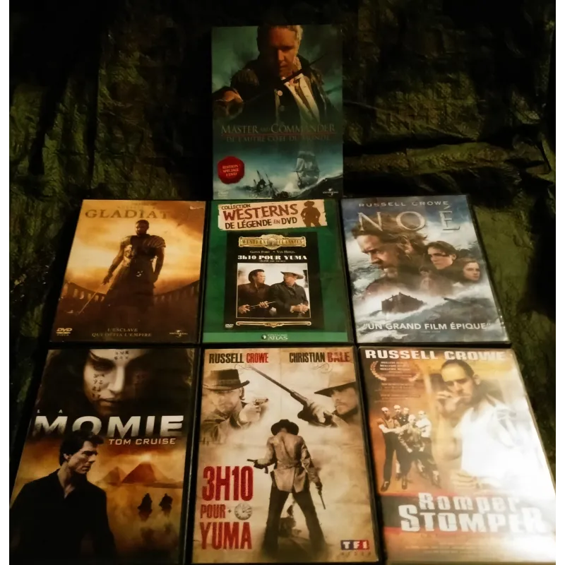 Russell Crowe Pack 7 Films 8 DVD